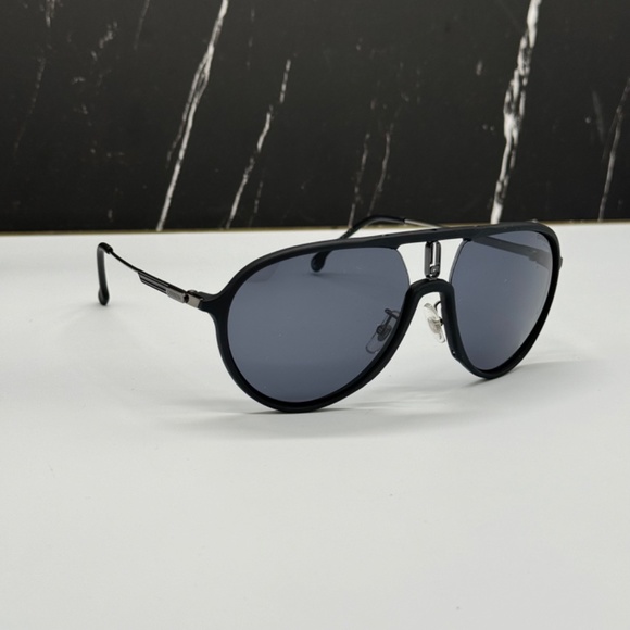 NEW CARRERA 1026/S 0003/IR UNISEX SUNGLASSES CARRERA 1026/S BLACK ROUND EYEWEAR - Picture 6 of 9
